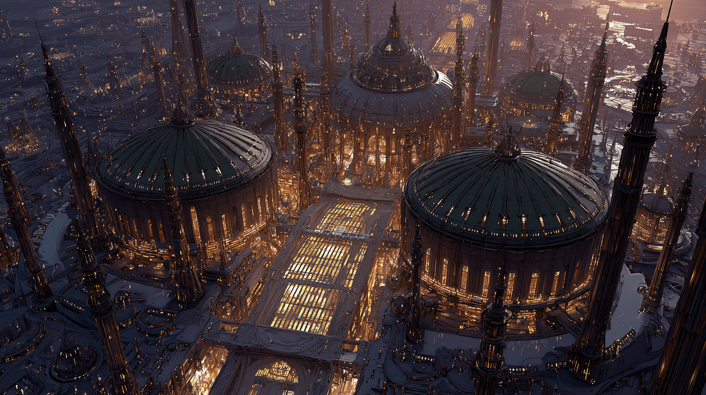 Trantor Dusk Panorama