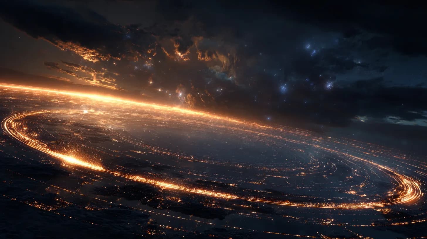 Foundation galaxy navigation map